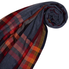 Lorenzo Cana Luxury Pashmina Scarf, 50% Cashmere, 50% Merino Lamb Wool, Cashmere Scarf, Wool Scarf, Women's Scarf - 70 x 180 cm