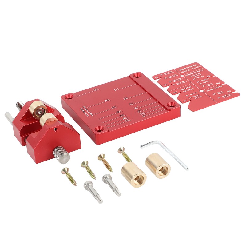 Honing Guide System Chisel Sharpening Guide Jig Kit Stainless Steel