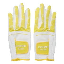 Jack Bunny 262-5985212 Women's Gloves (Ambidextrous, Brand Logo) / Golf Gloves, 060_yellow