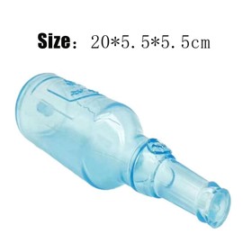 Pet Chew Beer Bottle with Tennis Ball, Beer Bottle with Tennis Ball Dog Chew Toy, Water Vase Pet Toy, Indestructible Bauble for Large/Medium/Small Dogs (Green)