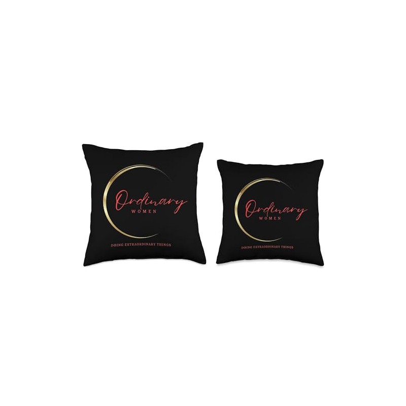 Ordinary Women Throw Pillow