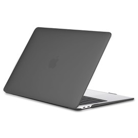 NJIAONE Case Compatible with MacBook Air 13 2021 2020 2019 2018 (Model: A2337 M1 / A2179 / A1932), Protective Case Hard Case Plastic for MacBook Air 13.3 Touch ID - Grey