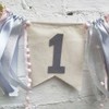 Baby Birthday Decoration - 1st Birthday Baby High Chair Banner