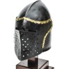 Armory Replicas Medieval Knights Templar Crusader Helmets Collection: Forged Carbon