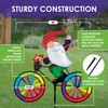 Bike Spinner Forest Gnome 30" – Whimsical Woodland Design, Weather-Resistant