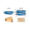 Amana Tool 3-Wing Tongue and Groove Reversible Stile and Rail