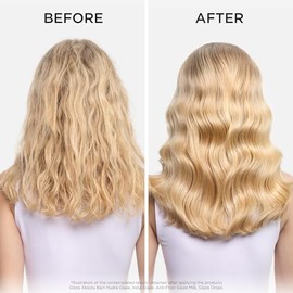 Kérastase Aceite Capilar Gloss Absolu Glaze Drops para un Cabello Libre de Frizz y Brillante, con Aceite de Rosa Salvaje 45ml