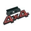 Garage-SixtySix Grille Emblem 4x4 Black Red