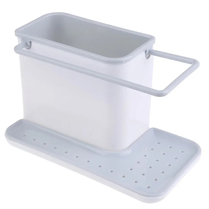Kitchen Sink Caddy Organizer for Storage – Plastic Dish Soap