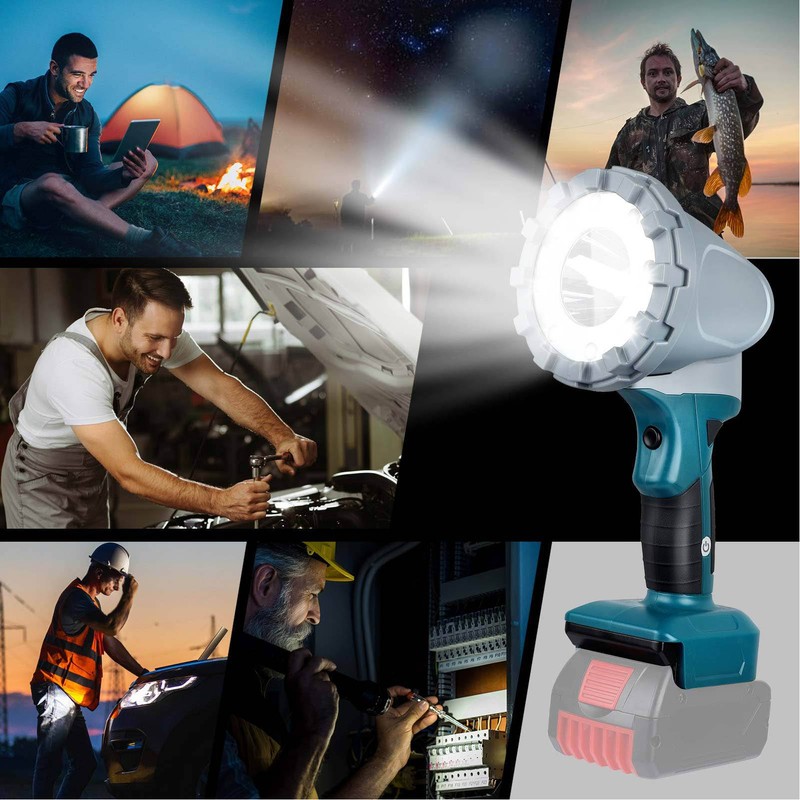 Protable Handheld Work Light LED Portable Lamp 3 Lighting Modes