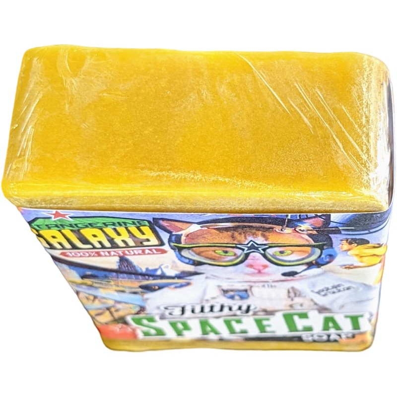 Tangerine Galaxy Filthy Space Cat Soap