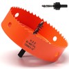 Hole Saw 130mm, Hole Saw with Drill Bit for Wood,