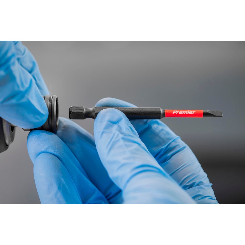 Sealey AK8251 3pc 75mm Slotted 4.5mm Impact Power Tool Bit