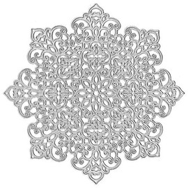 Ideen mit Herz Cutting template, Doilies 3, 14 cm x 14 cm