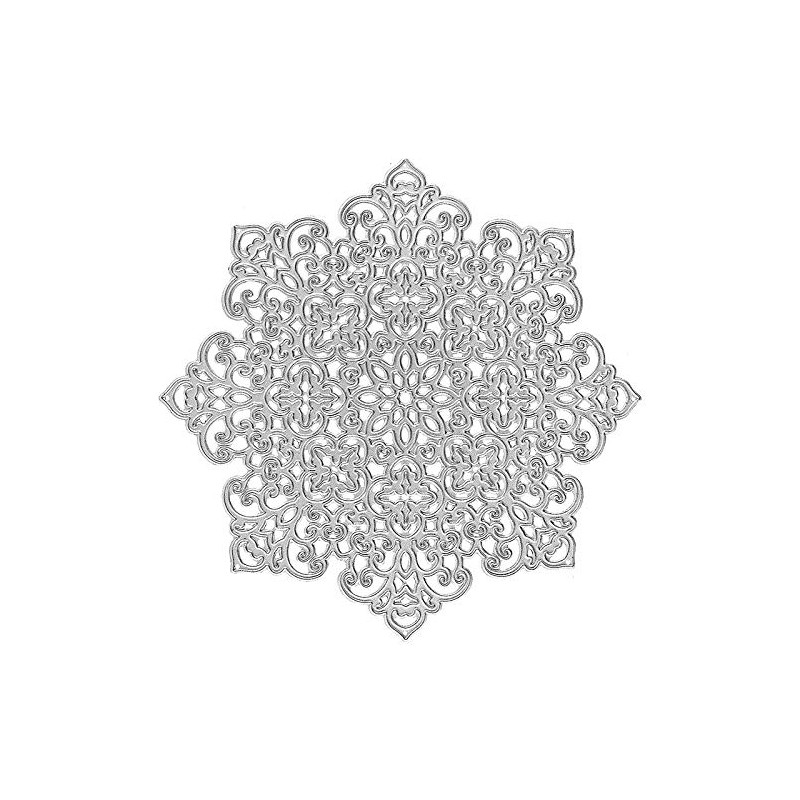 Ideen mit Herz Cutting template, Doilies 3, 14 cm x
