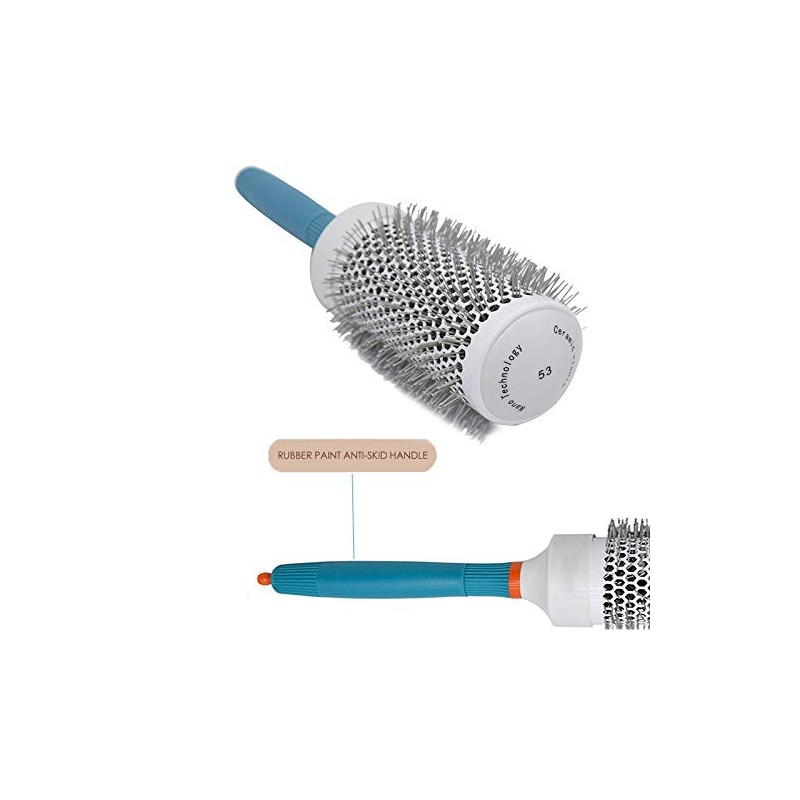Liseng Ceramic Ionic Round Hair Brush Barrel Hairdressing Hair Salon