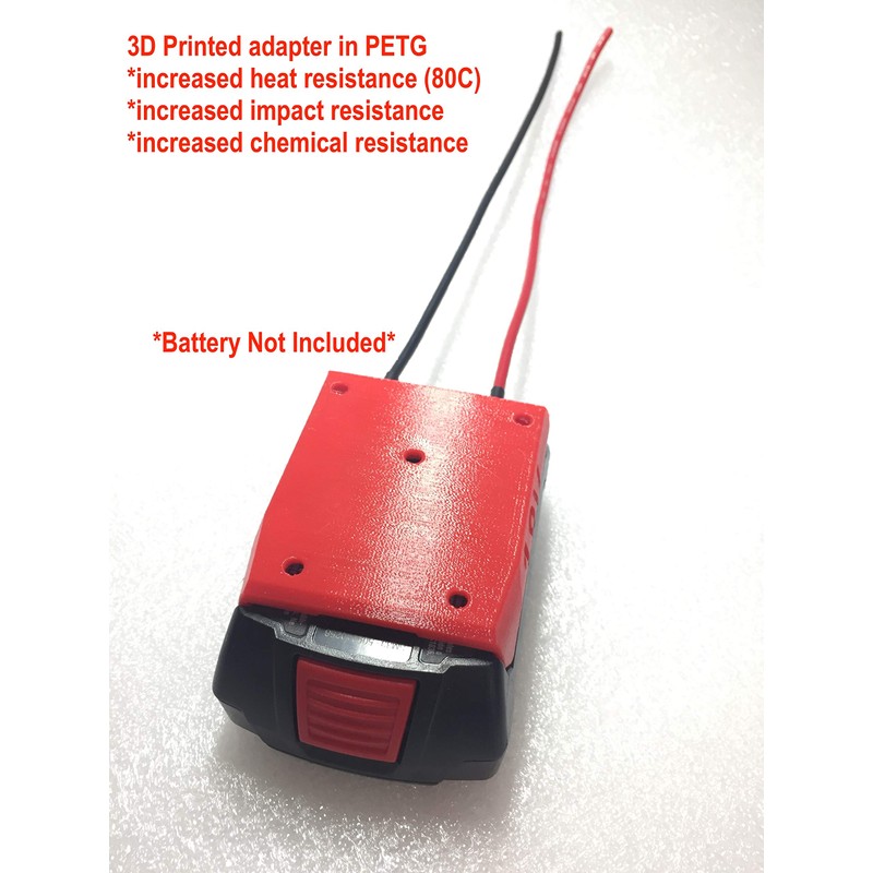H Battery Adapter for Bosch 18v Dock Power Connector 18
