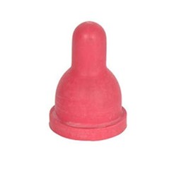 tooloflife Livestock Feeders, 2pcs Bottle Teats Calf Nipple Rubber Milk Nipple Lamb Milk Bucket Nipple Replacement Mulittype（MP77）