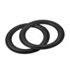 2 Pieces 8 Inch Speaker Anti-Aging Rubber Edge Surround Rings
