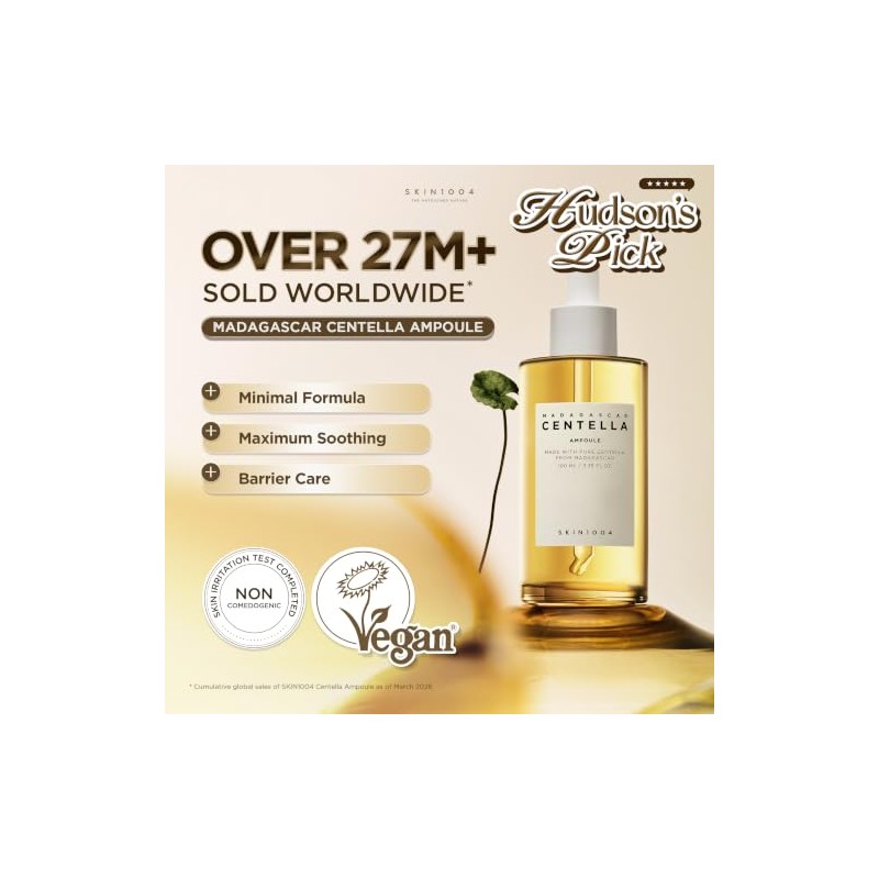SKIN1004 Madagascar Centella Asiatica Ampoule Suero facial (1.85 onzas) –