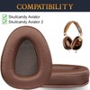 SOULWIT Replacement Ear Pads for Skullcandy Aviator, Aviator2 (Aviator 2.0)