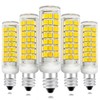 Aooallme E11 LED Bulb 100W Halogen Bulbs Equivalent, JDE11 Mini