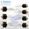 7PCS Rubber Expansion Freeze Plugs Kit,3/4" 7/8" 1" 1-1/8" 1-1/4"