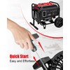 QAGGUM Recoil Starter Assembly Pull Start Fit for Harbor Freight