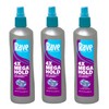 3 pack of Rave 4x Mega Unscented Pump Hairspray, 11