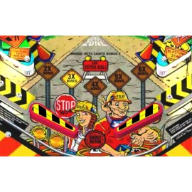 Williams Danger Zone - Pinball Flipper Bat Topper MOD (set of 4) for Road Show pinball