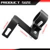 PLUSBEAM 2PCS Motorcycle Fork Indicator Brackets, Motorcycle Turn Signal Kit