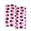 KWLOVER Soft Skin-Friendly Cute Strawberry Printed Crib Sheet for Boys