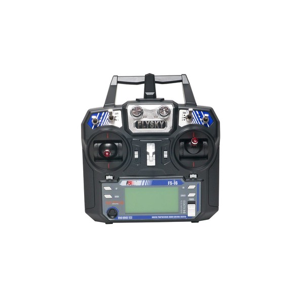 FlySky FS i6 6CH Transmitter and Receiver, 2.4GHz 6 Channels Radio Transmitter with iA6 Receiver Combo Remote Controller System for RC Drone, Car, Boat