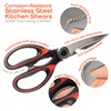 Heavy Duty Kitchen Shears with Peeler Set - Perfect for