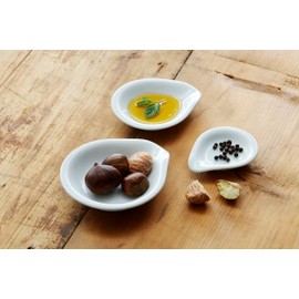 KAHLA 397757A90039C Five Senses Midi-Dip 11 cm | weißes Schälchen aus Porzellan