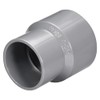 TOP-VIGOR 2Pcs PVC DWV Reducing Coupling, 40mm x 50mm Socket