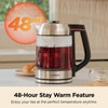 CUCKOO Electric Tea Kettle with Infuser, Glass Electric Kettle with