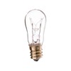 Satco S4717 130V 2/Card Candelabra Base 6-Watt 6S6 Light Bulb,