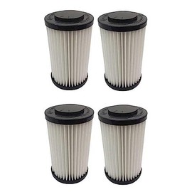 LEFITPA 4 Pack Replacement 82720 HEPA Vacuum Cleaner Filter with Cap for Kenmore DCF-1 DCF1 DCF2 82912 02082720000 02080008000 02080000000 Models