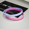 2-pack-GOD IS FIRST BRACELET I AM SECOND Motivational Message man
