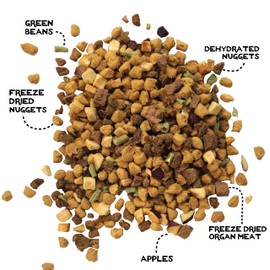Simple Food Project - Duck & Trout Recipe - Freeze Dried Raw Food for Dogs - 48oz