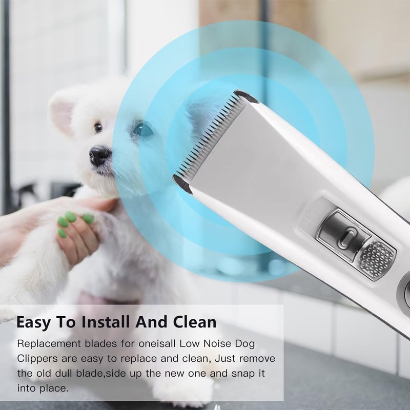 Homesweet Replacement Blades 2 Pack for ONEISALL Dog Hair Vacuum