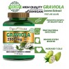 Graviola Capsules 2500 mg – 120 Pure Natural Soursop Capsules