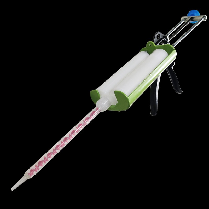 Dual barrel mixing nozzle, 20 double epoxy spray gun nozzles,