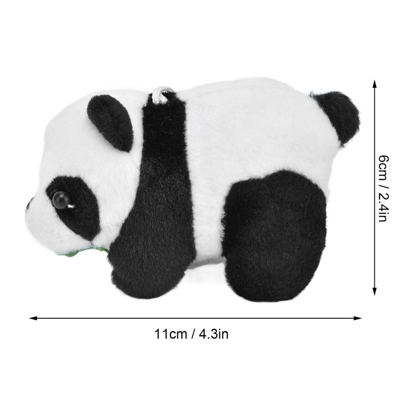 10pcs Mini Panda Plush Toy Soft Cute Tiny Panda Doll
