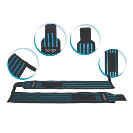 Monzó Monzò, Par De Muñequeras Crossfit, Gym, Pesas, Gimnasio