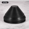 sourcing map Rubber Grommet Wire Protection Thick Plates Conical Holder
