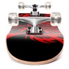 ChromeWheels 31 inch Skateboard Double Kick Skate Board Cruiser Longboard
