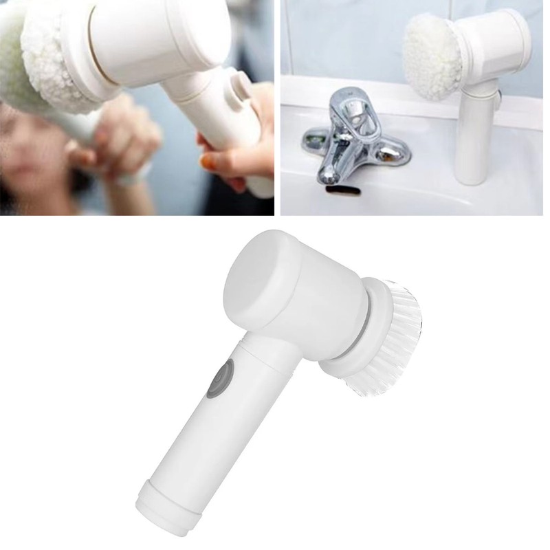 Electric Spin Scrubber Professional Cordless USB Rechargeable Automatic Handheld Cleaning