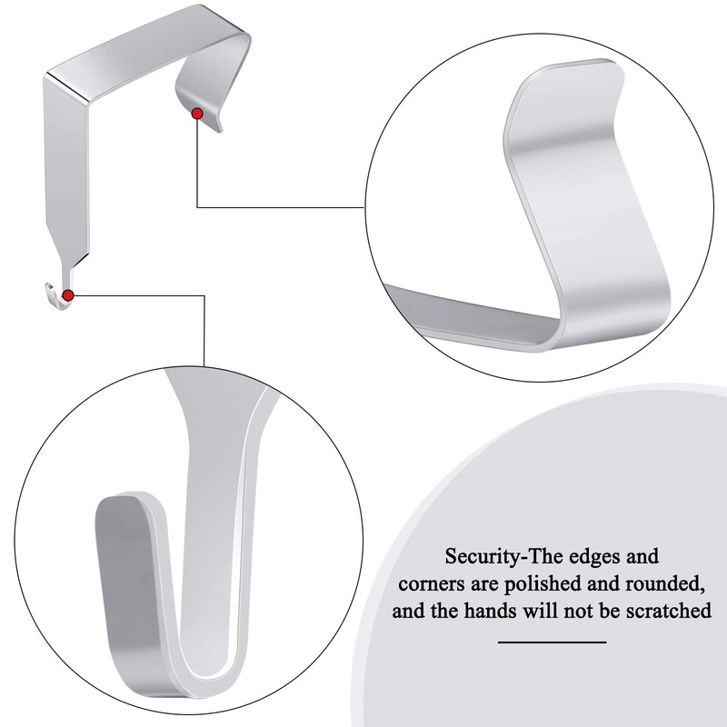 Funrous Over The Door Hook Panel Wall Metal Cubicle Picture